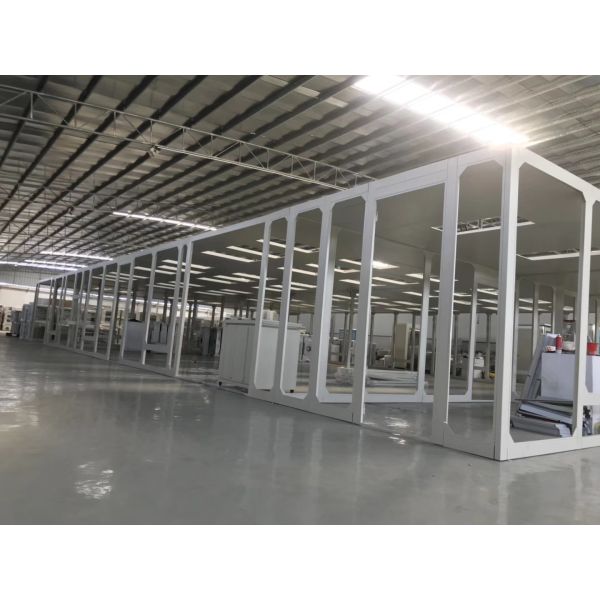 Modular Cleanroom Softwall Clean Room with Powder Coated Steel Frame and Anti-staic PVC Floor