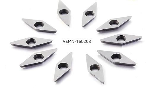10PCS Insertos de carburo de diamante para detalhistas Ferramentas de torção de madeira