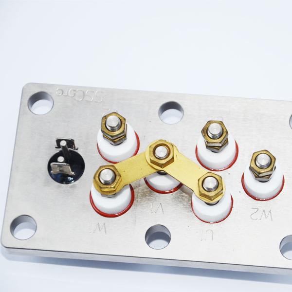 Silver Connection Terminal Plate Screw Copper Terminal Board Connector