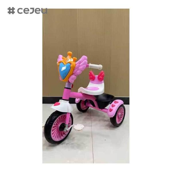 CJ-QK-703 Children's Baby Plastic Walking Stroller Tricycle for Kindergarten Age 2 to 4 Years