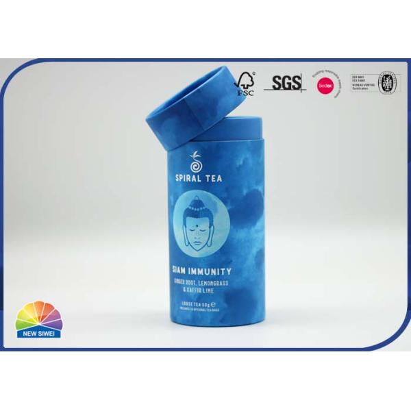 Custom Print Cylinder Cardboard Gift Box Packaging Paper Tube