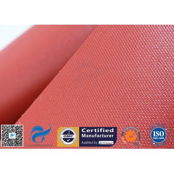El silicón rojo cubrió la tela 34oz los 0.85MM de la fibra de vidrio 39,4 pulgadas de resistente