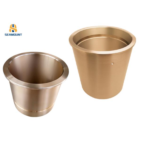 Anti Erosion Machinery Parts Flanged Bronze Bushings Oil Impregnated Bronze Bushings