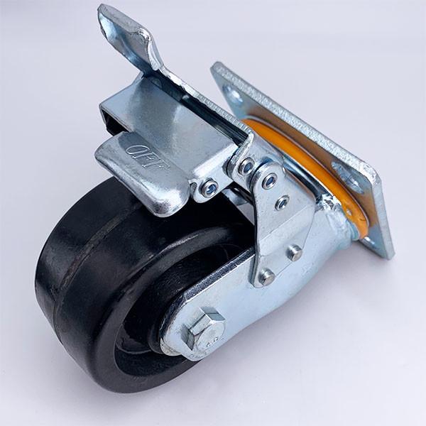 Rodízio Lockable resistente ao calor de 5 polegadas 500 Fahrenheit