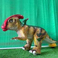Parc d'attractions Trois roues Dinosaure animatronique Voyage électrique Voyage sur le Dinosaure