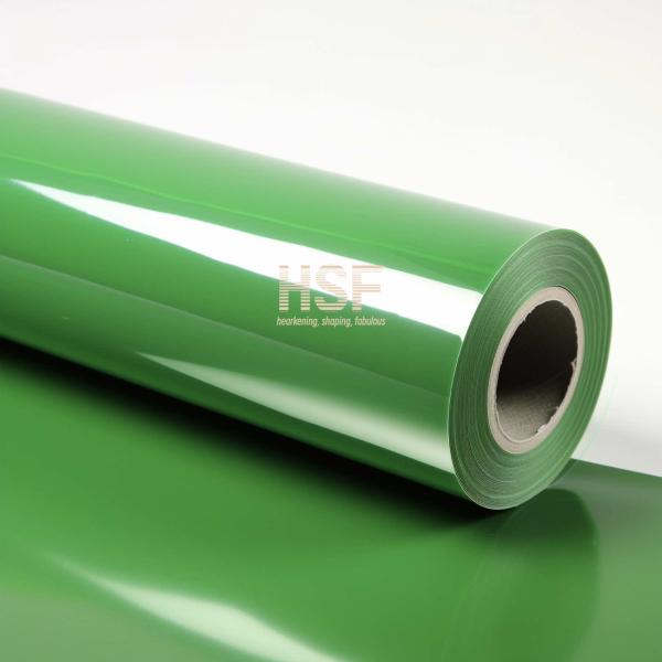 70uM Translucent Green MOPP Silicone Release Film For Food Packaging