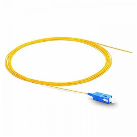 SC UPC Single Mode 1.5M Simplex Fiber Optic Pigtail for Wide Temperature Range -40-70°C