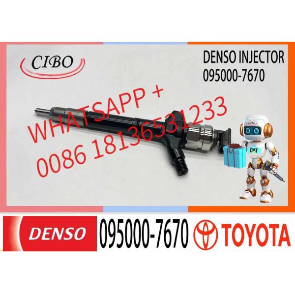Дизельный инжектор общего рельса для Toyota 095000-7670 095000-7680 095000-7690 23670-09280