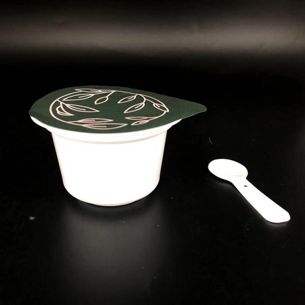 3oz 5oz 140g Plastic White Disposable Cup Ice Cream Food Grade Antiwear
