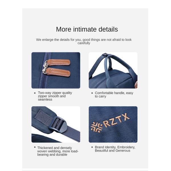 Fashion Backpack Multifunctional Foldable Mother Bag Large Capacity Mother Bag Bed