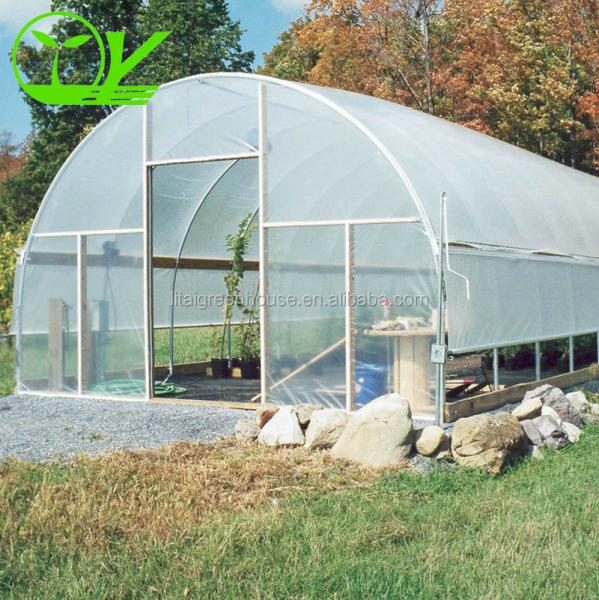 PE Double Film Tunnel Inflatable Greenhouse for All-Weather Protection