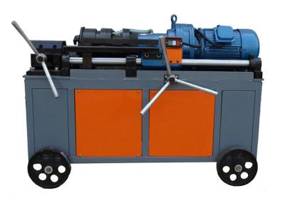 Screw Threaded Steel Rod Threading Machine 14-40mm Rebar Diameter 450kg