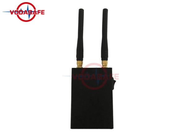 Pocket Design RF Signal Jammer , Cell Phone Scrambler Black Aluminum Case