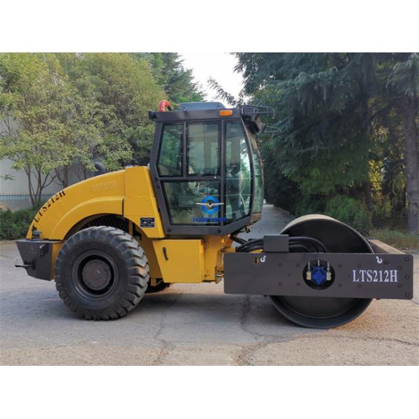 12 Ton Hydraulic Drive Single Drum Road Roller LTS212H With Cum-mins Engine