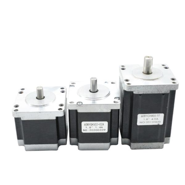 60BYGH805  Nema24 Hybrid Stepper Motor 4 Lead Wire 60mm 2.8v 4A 23.5kg.Cm