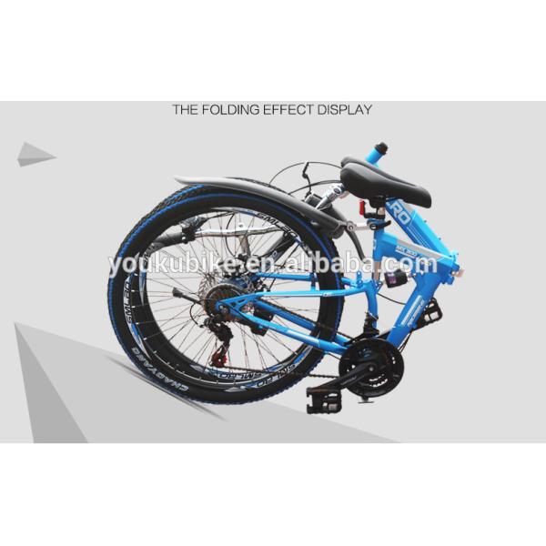 Steel 21 Speed 24 Inch Folding Mountain Bike