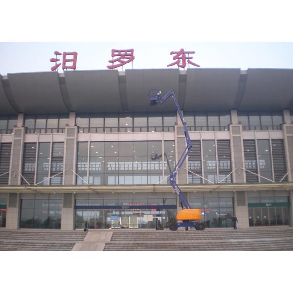 Self Propelled Articulated Hydraulic Boom Lift for Aerial Work 24M Lift Height 230Kg Rated Capacity