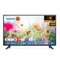 55 Inch Smart TV 4K Ultra HD LED Curved Big Screen Wifi Inteligentes Television