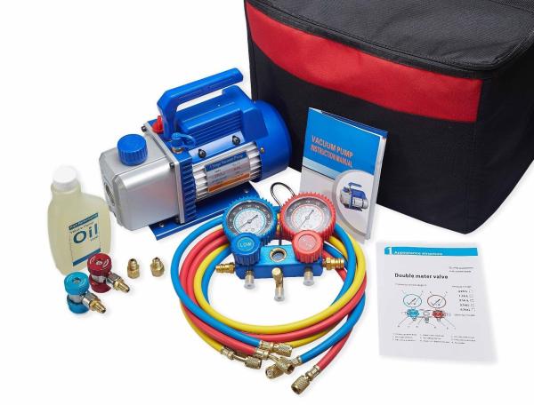 Double Digital Manifold Gauge Set 68mm Ac Manifold Gauge Set R22