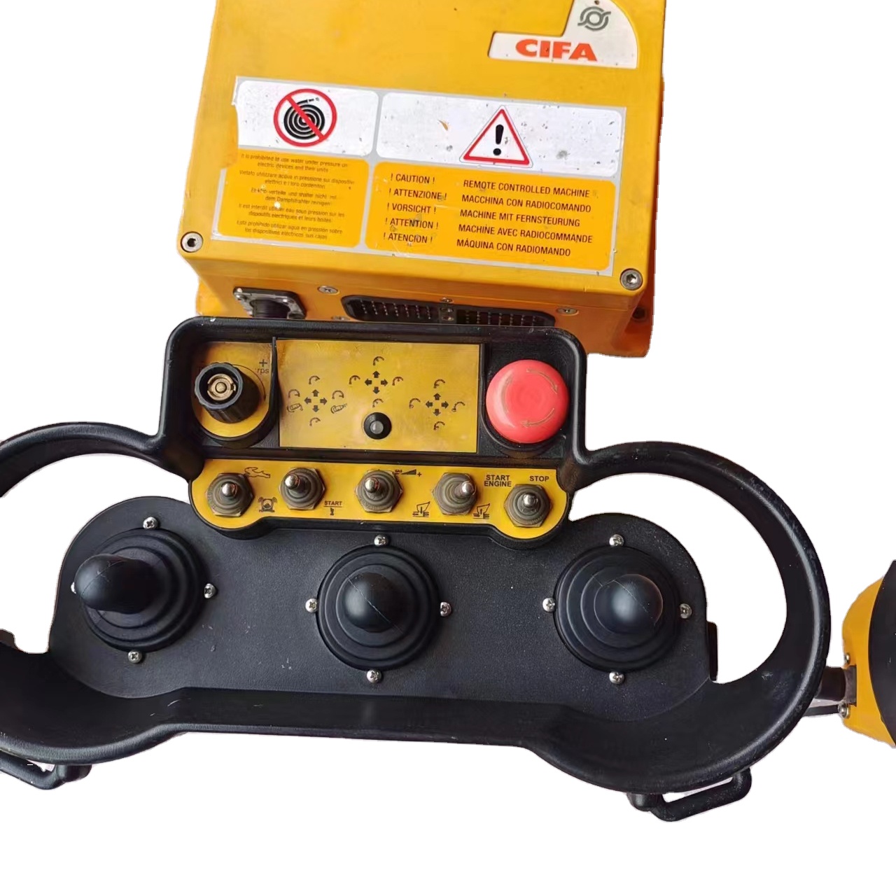 Cifa Remote Control Transmitter for 5-Section Launcher Used with Normal Receiver for Machinery Repair Shops