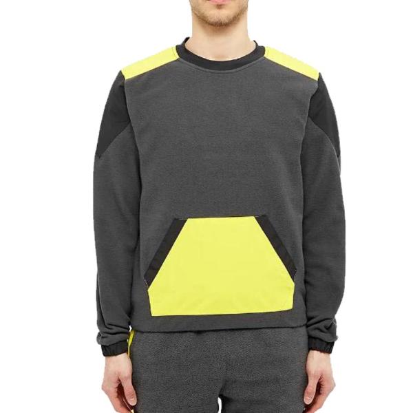 100% Polyester Fiber Blank Oversized Sweatshirts Embroidered Sweatshirt For Boyfriend