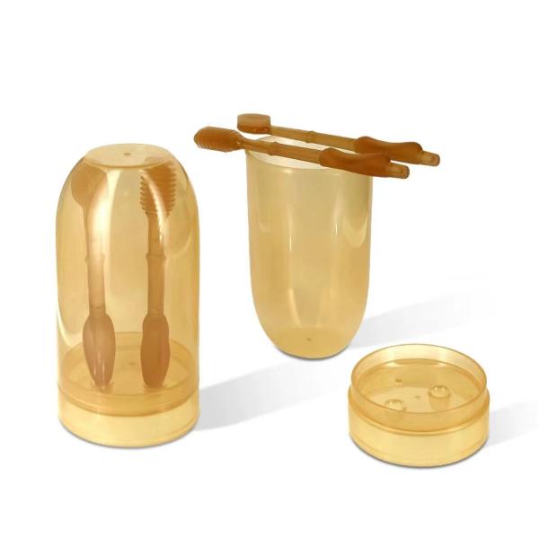 Детская зубная щетка Детская зубная щетка Устная чистка Зубная щетка Мягкая шерсть Язык покрытие Зубная щетка