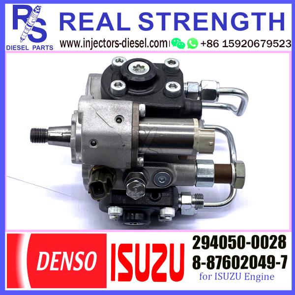 HP4 Common Rail Diesel Fuel Injection Pump 294050-0028 For ISUZU Engine 8-87602049-7