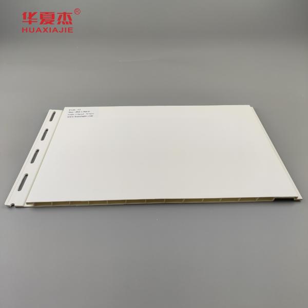 High Quality 12'' pvc panel 16inch Durable 96% Pvc Wall Panel White Factory Decoration