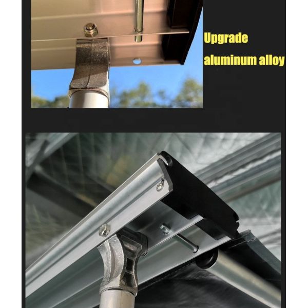 Outdoor Camping Vehicles Aluminum Alloy Pole Roof Tents Factory Hot Selling Sunshade and Waterproof Roof Curtains