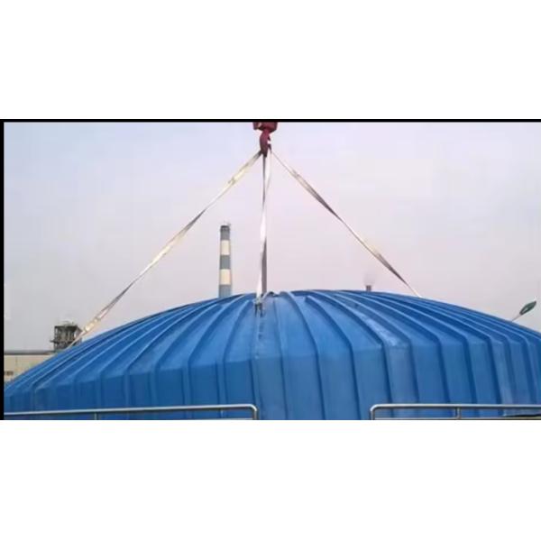 Conservation de la chaleur FRP GRP Couverture du réservoir d'eaux usées Bassin d'égouts Gas de collecte du gaz Plaque de couverture du capot