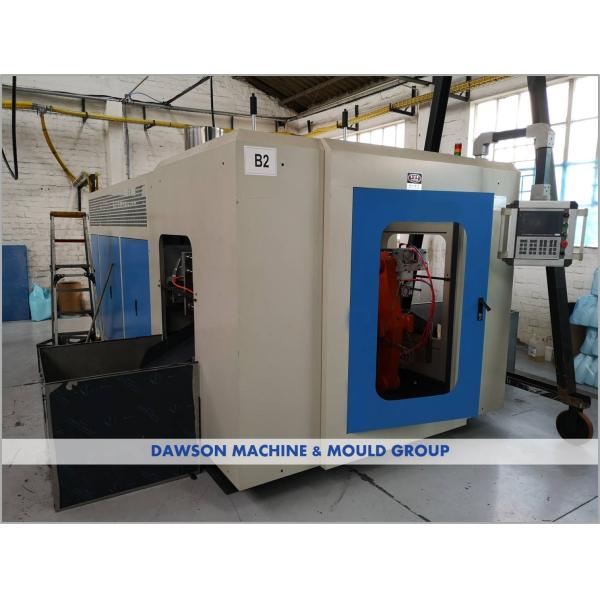 Máquina de moldeo por soplado automática de extrusión de botellas de productos químicos HDPE LDPE Botellas de plástico