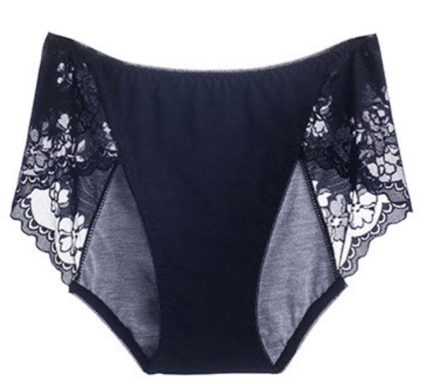 Custom Physiological Panty Breathable Menstrual Leakproof Lace Panties Cotton Sexy Lace Period Underwear