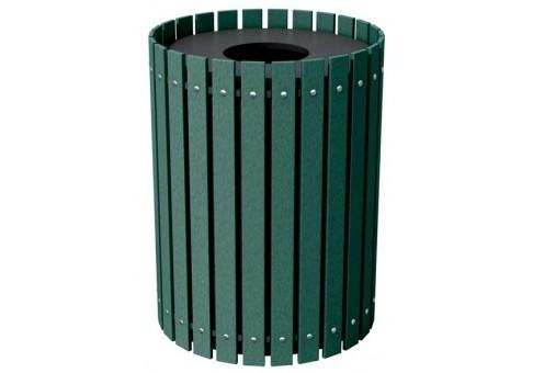 Wooden Trash Can Dustbin Storage Bins Recycling Plastic Trash Can