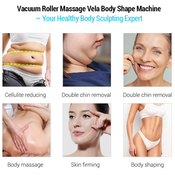 New Arrival Endermology Roller Beauty Equipment Vela Body Shaping Machine Infrared Vacuum Roller Massage Machine
