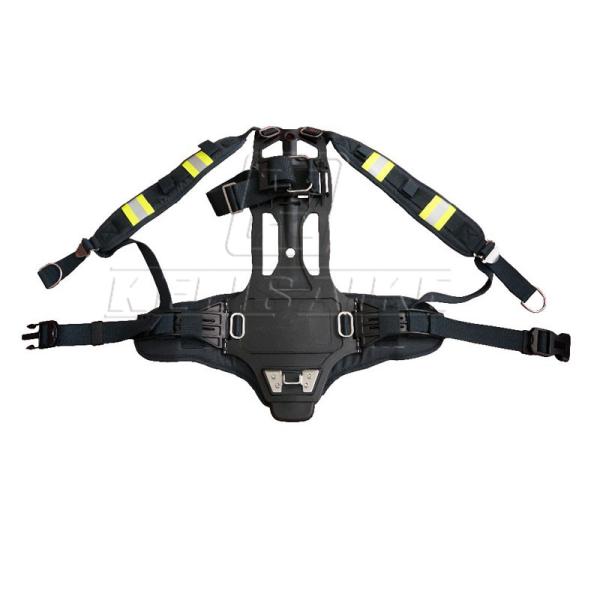 Flame Resistant Scba Back Plate Engineering Plastics 0.68kg for Fire Fighting Equipment