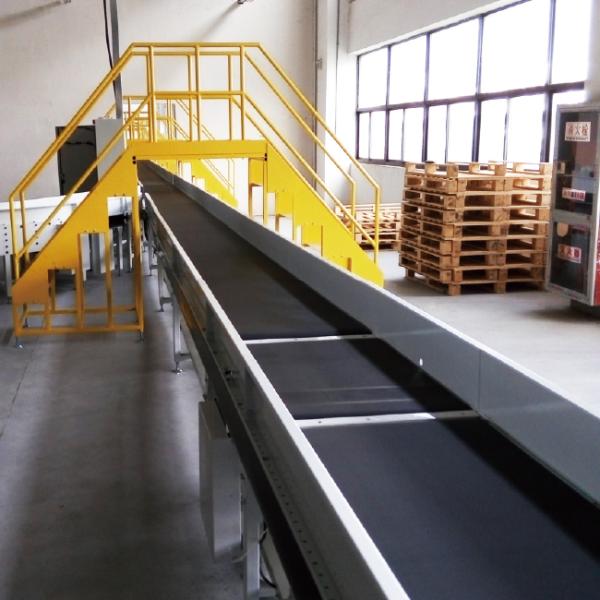 Carton Sorting Conveyor System Flexible Gravity Roller Conveyor System Logistics Sorting Warehouse Storage Rack