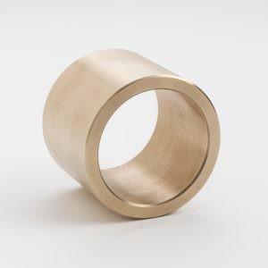 Double Loop Oil Grooved Cast Bronze Bushings Self Lubricating Bearing Corrosion Resistance