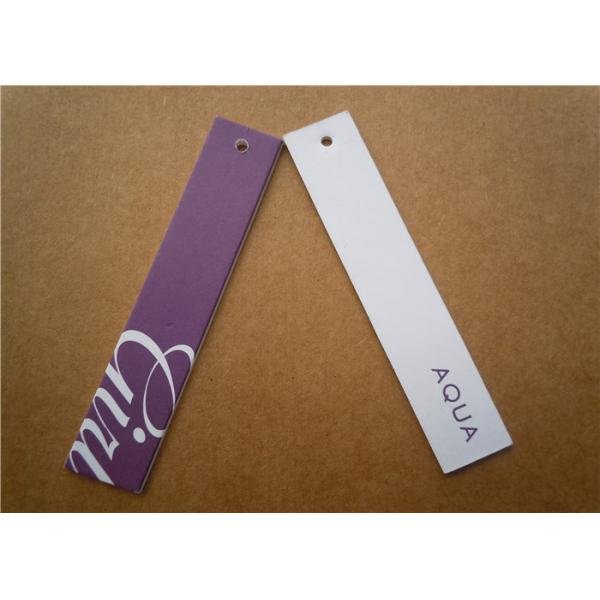 Белый вид одежды бирок/бумаги тавра одежды маркирует для одежды