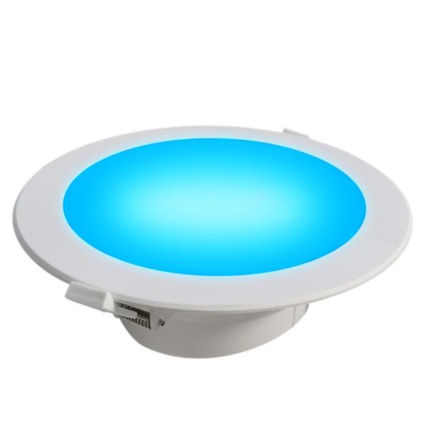 Multicolor Smart Led Downlight with Wifi Tuya App Control and Rgbcw Dimming Function