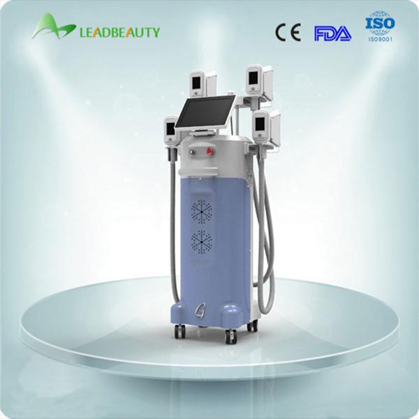 2015 professional cryolipolysis machine With four hand piece for cryolipolysis machine sli