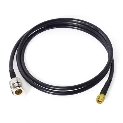 Custom Rf Cable Assemblies N Female To SMA Male RG 58 Cable
