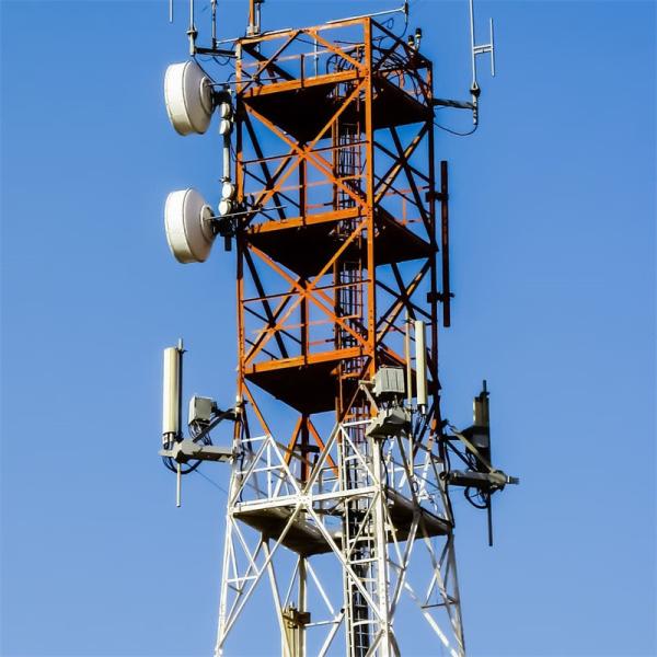Angle Lattice Steel Radio Antenna 4g Wireless Equipment Antenna Booster Cell Signal Mobile Telecommunication Tower