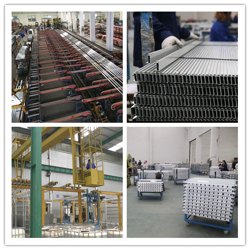 El poder más elevado T6 llevó los perfiles de aluminio ligeros de la protuberancia del disipador de calor para la iluminación llevada/la máquina