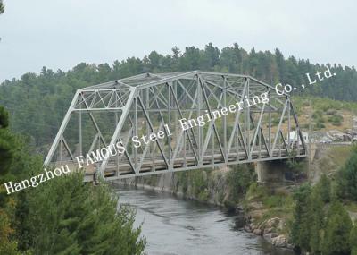 Ponte de fardo de aço modular do conjunto pré-fabricado do delta com rigidez alta da plataforma concreta