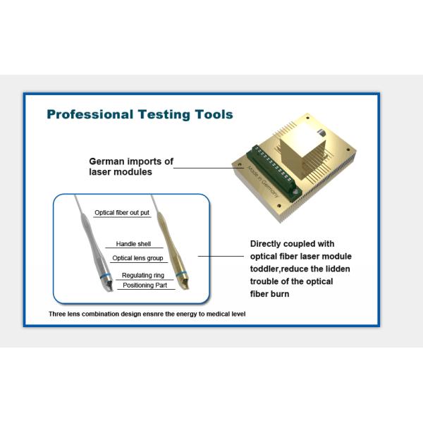 15W 30W Laser Vascular Removal machine for Toenail Treatment / Hot Laser Skin Rejuvenation