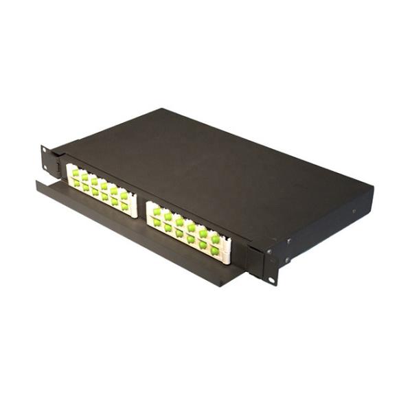 SC LC Fiber Optic Rack Mount Patch Panel