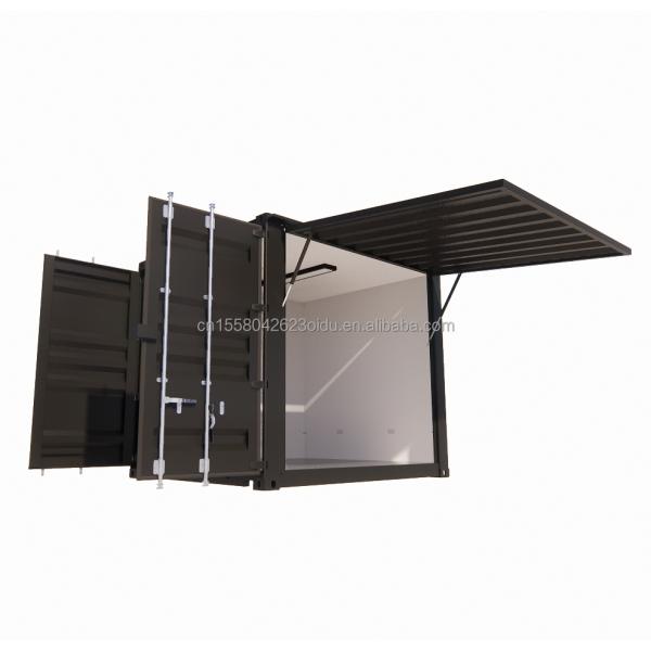 Bar de la casa de madera moderna Perfecto para tiendas en 10 pies y 20 pies Mobile Container Showrooms Diseño personalizado