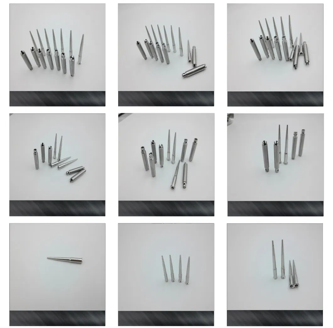 Pièces CNC en acier inoxydable médical - Embout d'entraînement à trou intérieur conique hexagonal