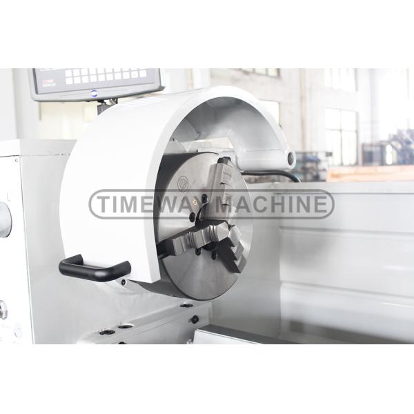Metal Turning 410mm Swing Horizontal Lathe Machine Tool at with and 0.01mm Roundness