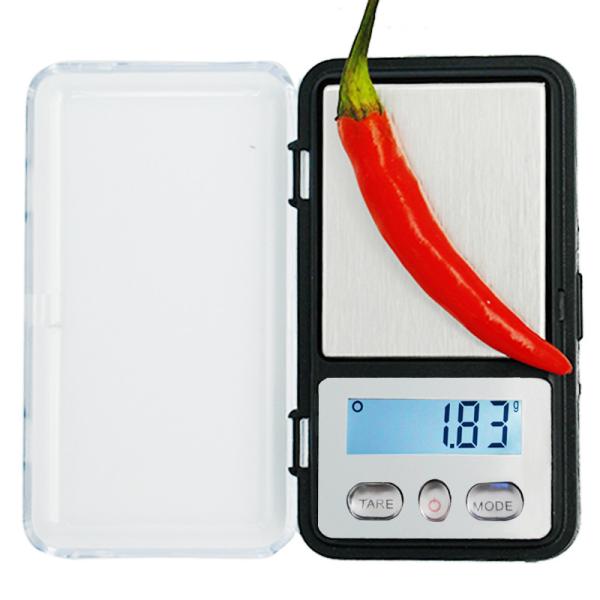 200g X 0,01g Poche électronique de précision Mini LCD numérique avec rétroéclairage Balance de poids Diamant Gramme Balance de bijoux